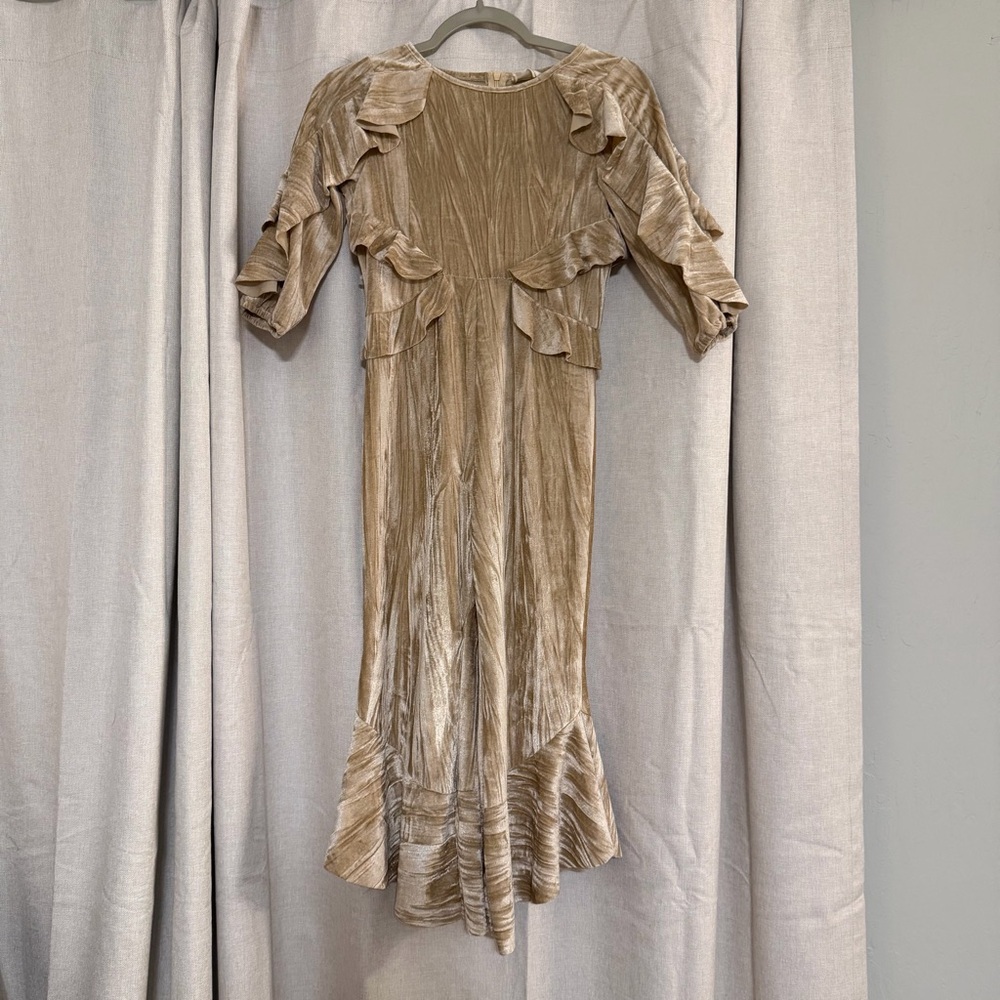 Mia Joy Girls Boho Style Velvet Jumpsuit